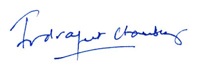 idrajeet chaubey signature